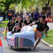 Couch surfing for Youth Homelessness Matters Day