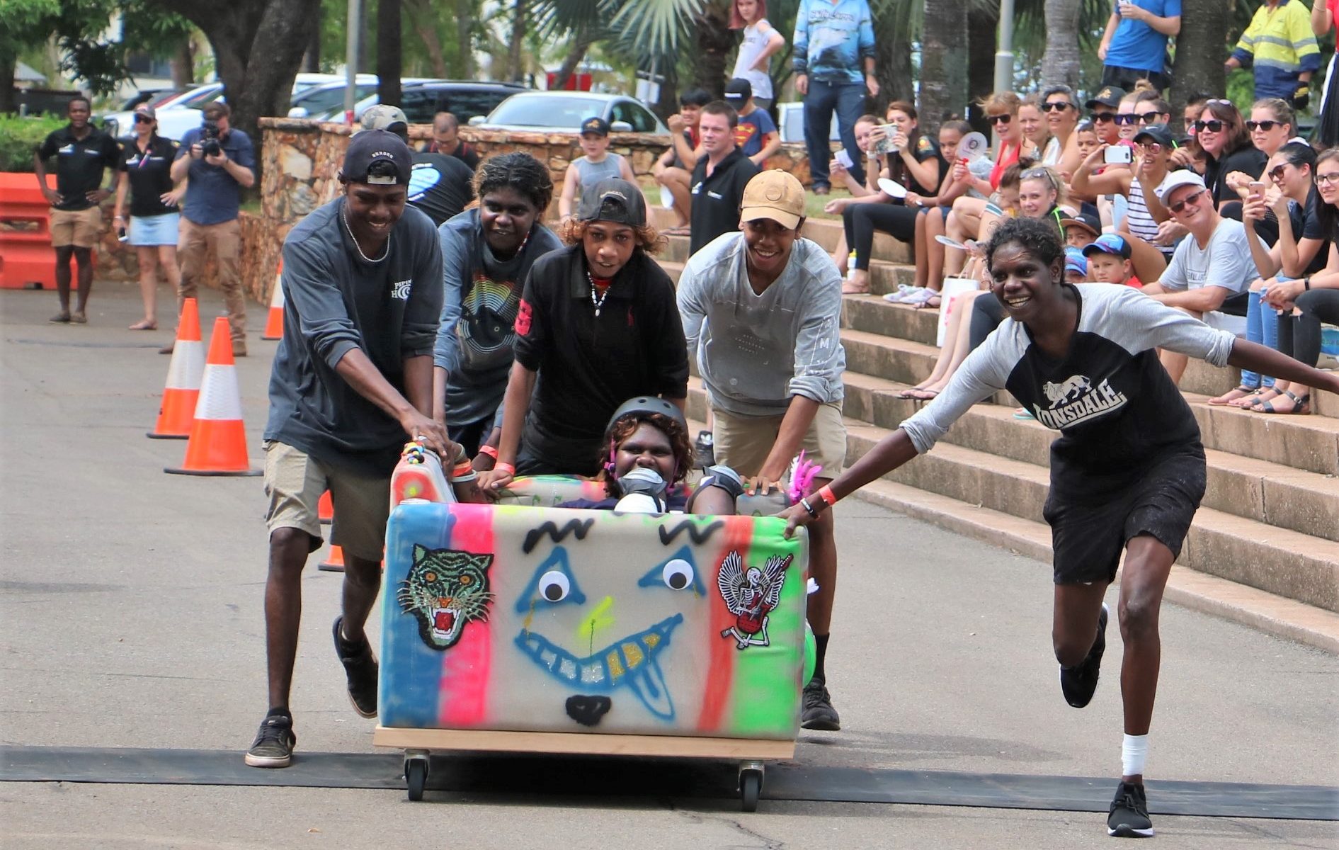 Anglicare NT are holding couch surfing races on National Youth Homelessness Matters Day.